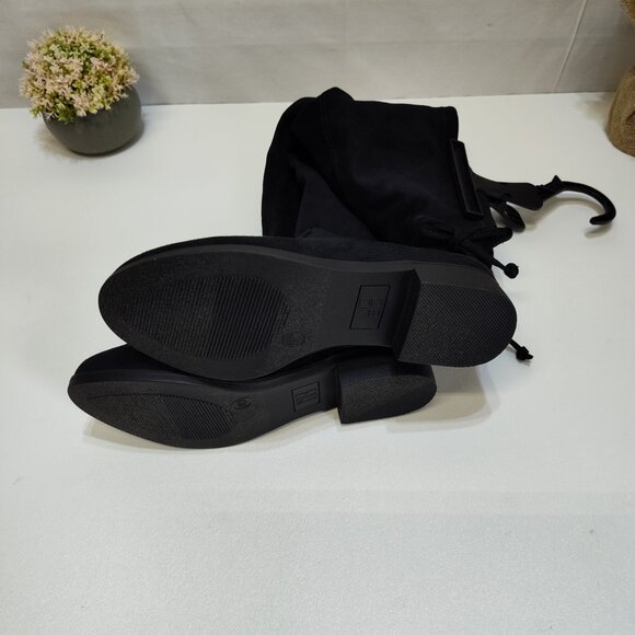 No Boundaries Over-The-Knee Boots Size 6.5W True To Size Suede-like Material NWT - Picture 9 of 12